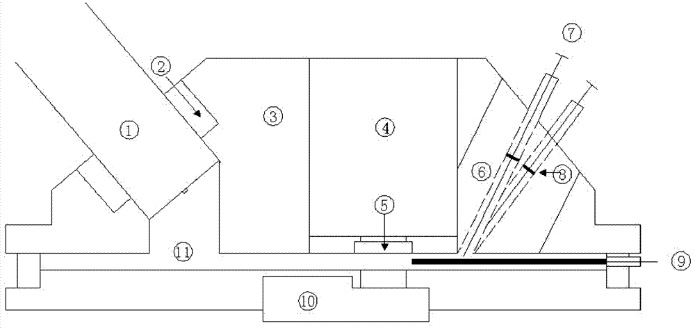 Ionic liquid system electrochemical process in-situ research device