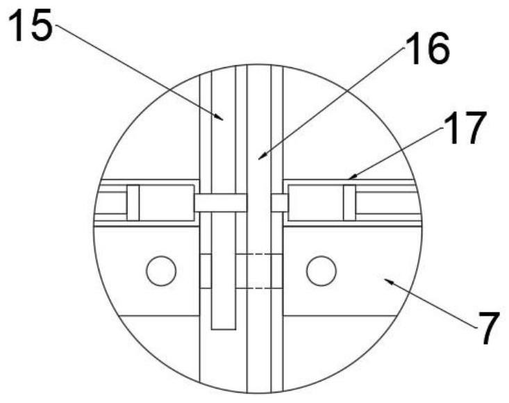 Waste lithium ion battery recycling device and method with flue gas purification function