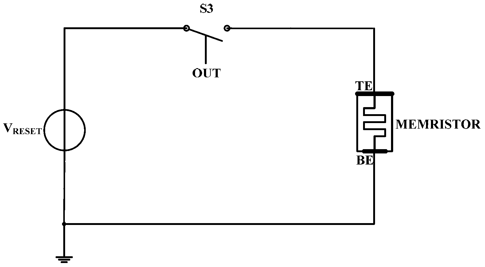 Analog-digital converter based on memristor