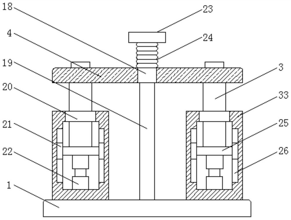 Liftable communication base tower protection system