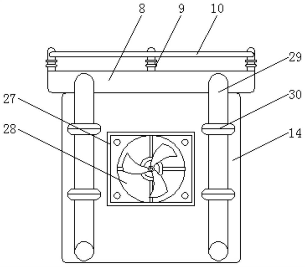 Liftable communication base tower protection system