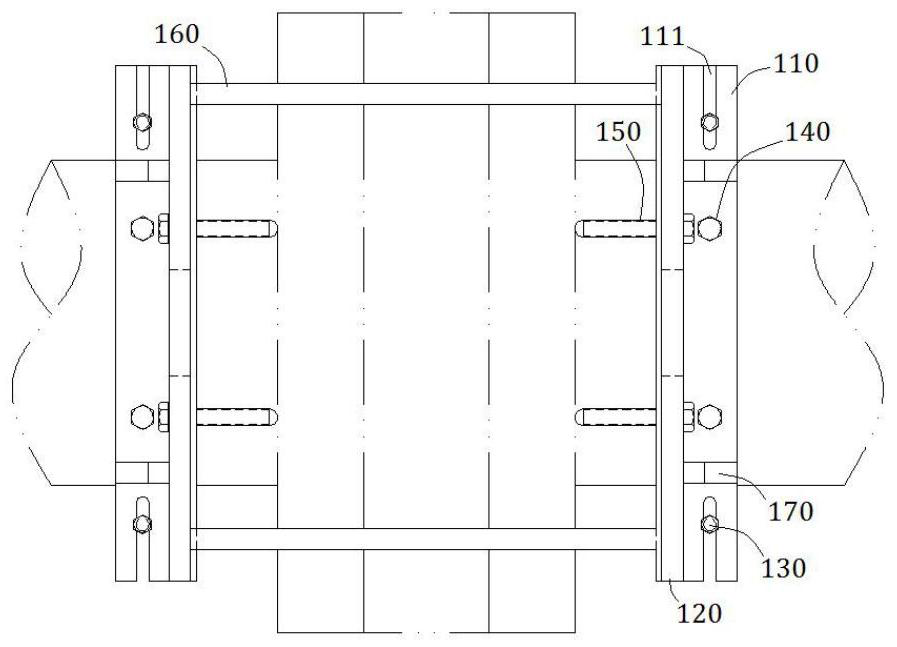 Shaft flange boring machine