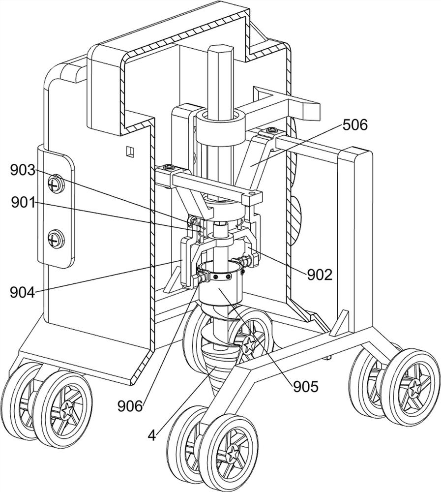 Small blast hole dumping equipment for mining blasting