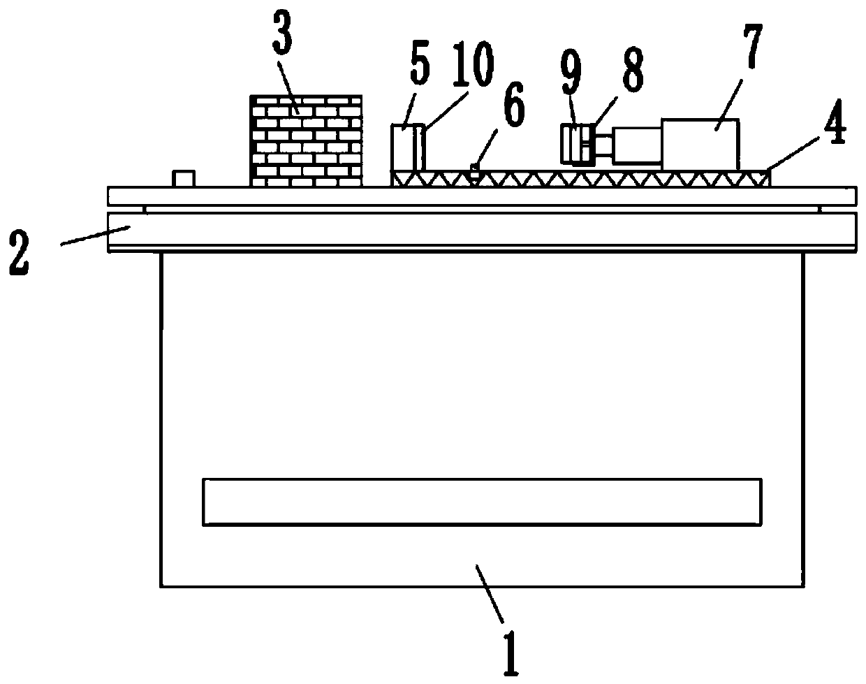 Positioning device for big data appliance