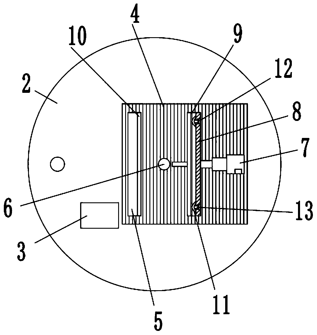 Positioning device for big data appliance