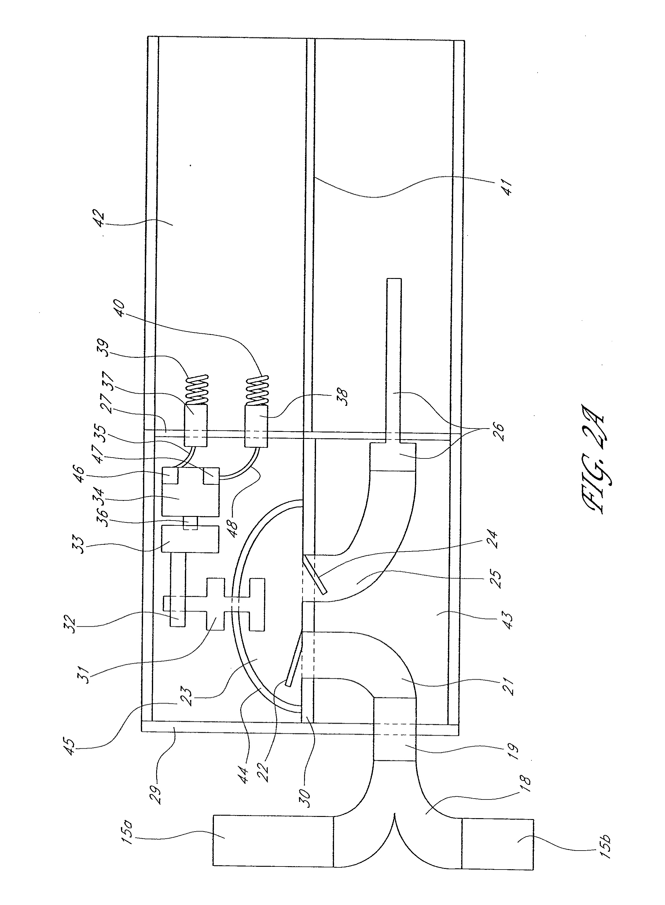 Process for the treatment of substrate-variable methane emissions