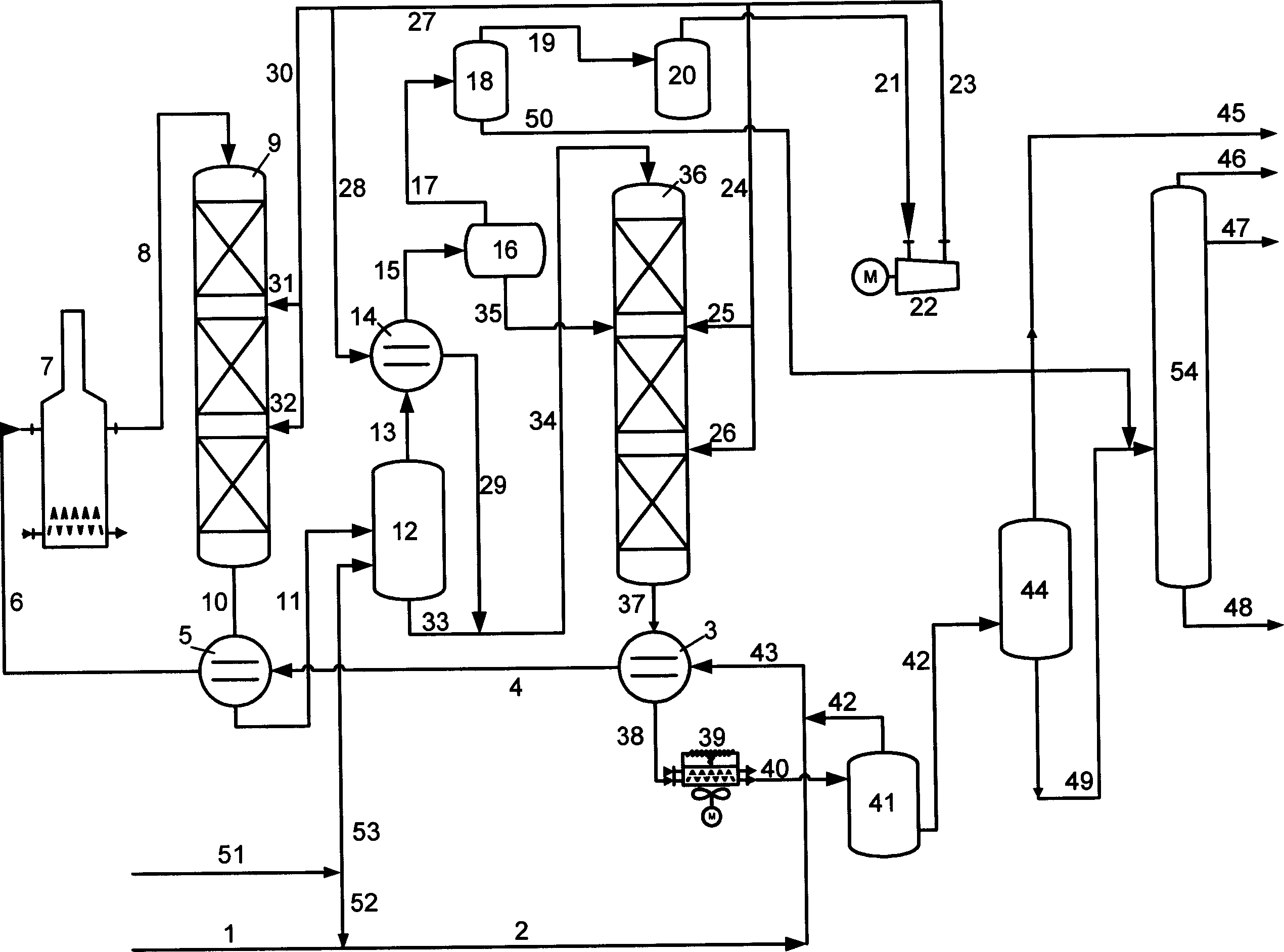 Process for improving cetane number of diesel oil and reducing aromatic hydrocarbon of diesel oil simultaneously