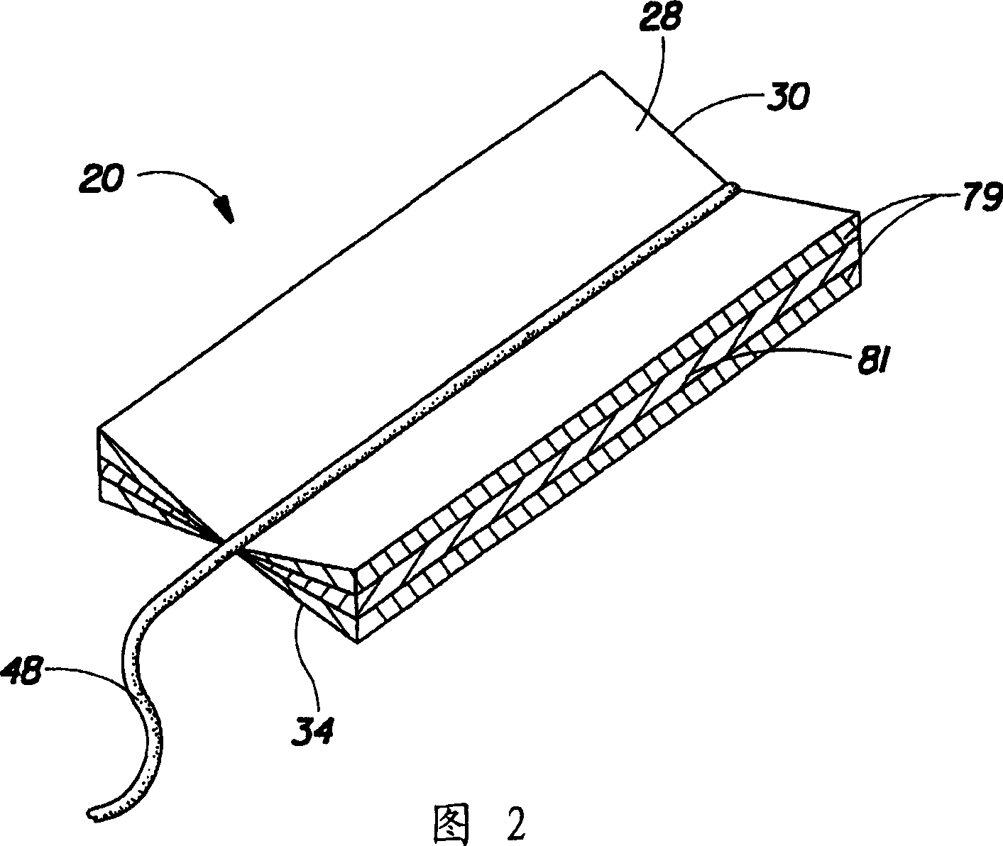 Cotton tampon with reinforced leak protection