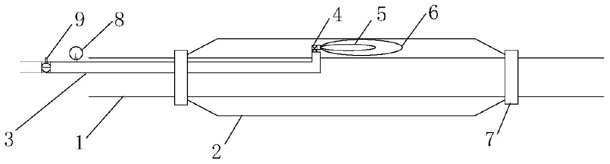 A kind of hole sealing device for coal mine