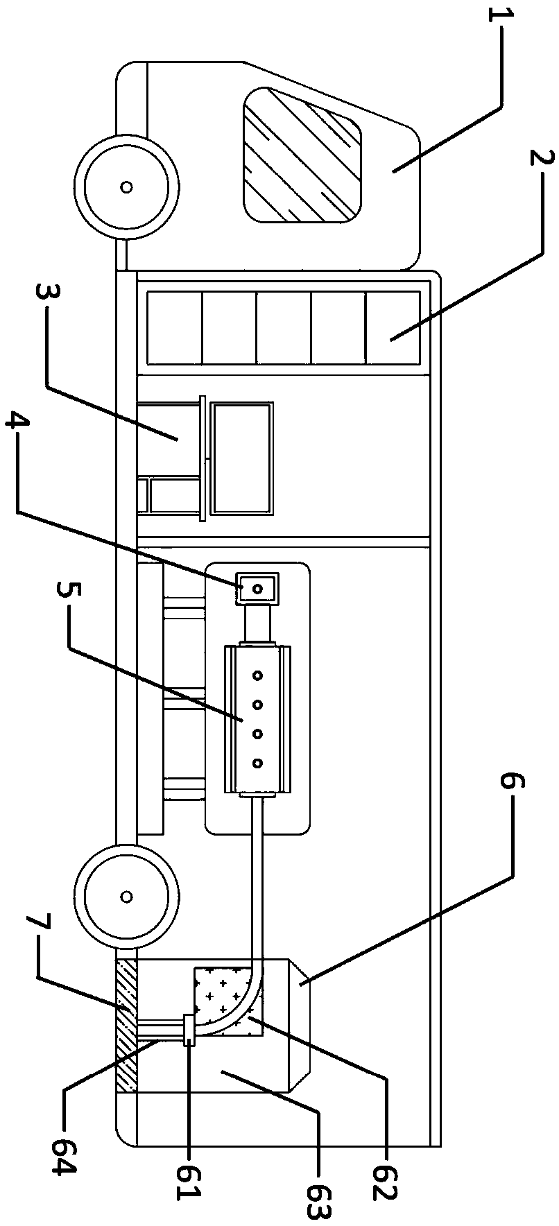 A neutron source photography system for a vehicle-mounted proton linear accelerator