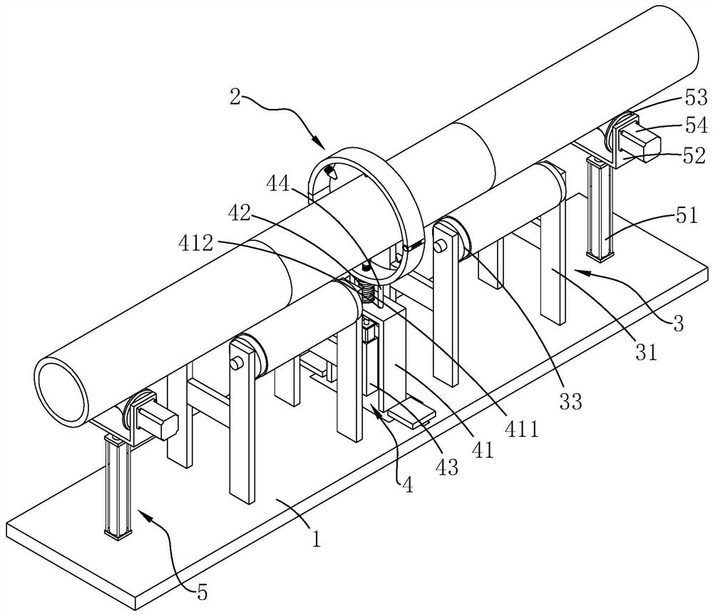 Ultrasonic nondestructive testing device and method for welding seam of steel pipe