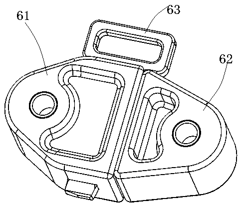 Pushing rolling mechanism and walking-vehicle bottom frame