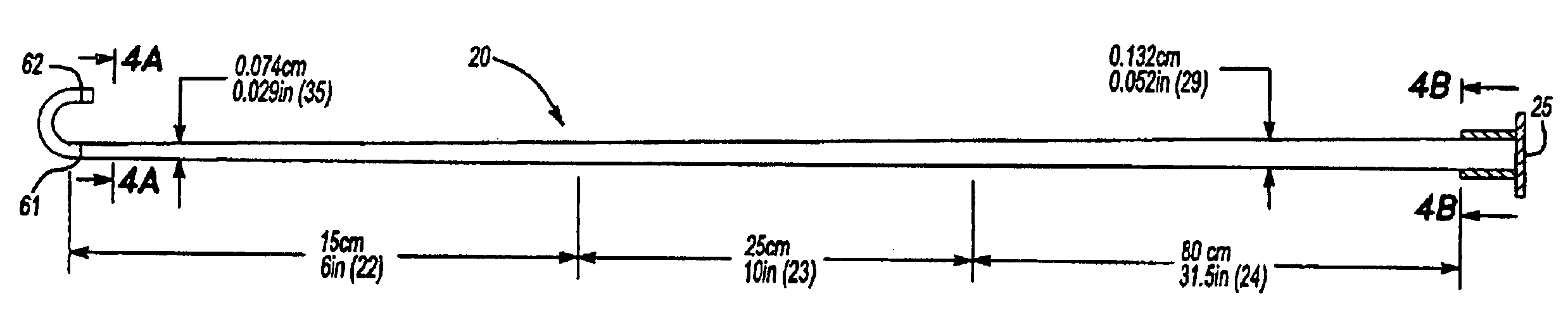 Catheter with flexible tip and shape retention