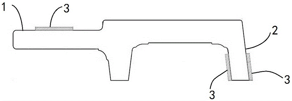 Guide rail for magnetic suspension and preparation method thereof