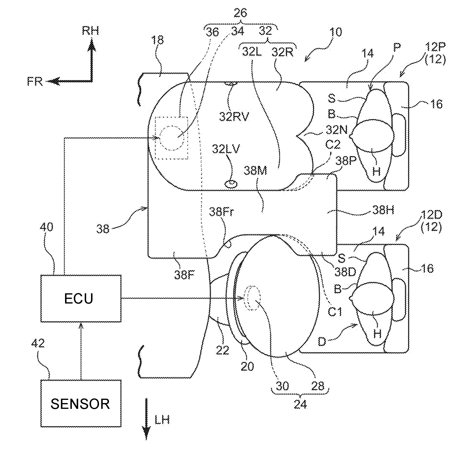 Vehicle airbag system