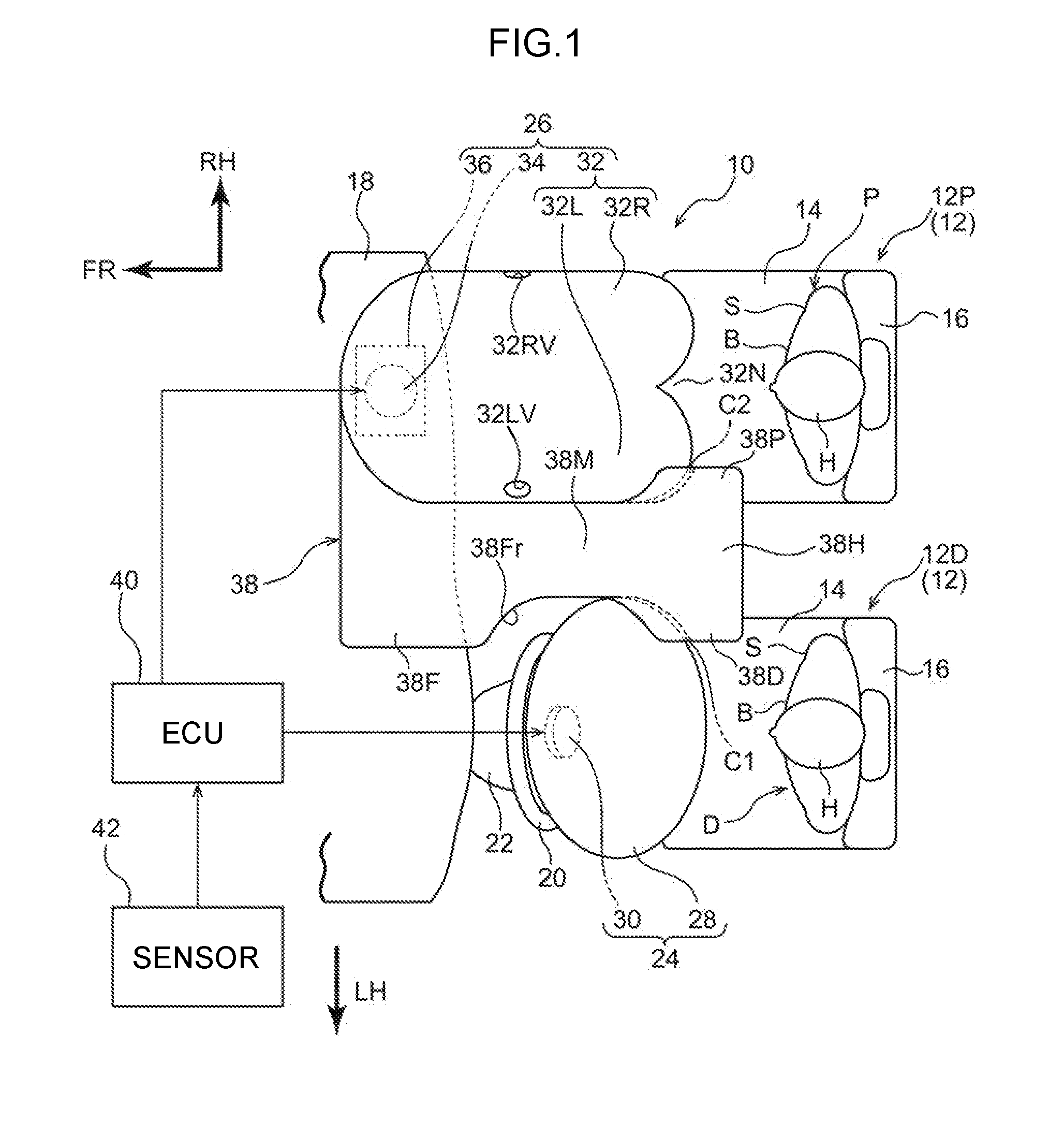 Vehicle airbag system