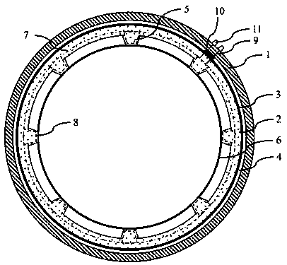 A metal smelting holding furnace