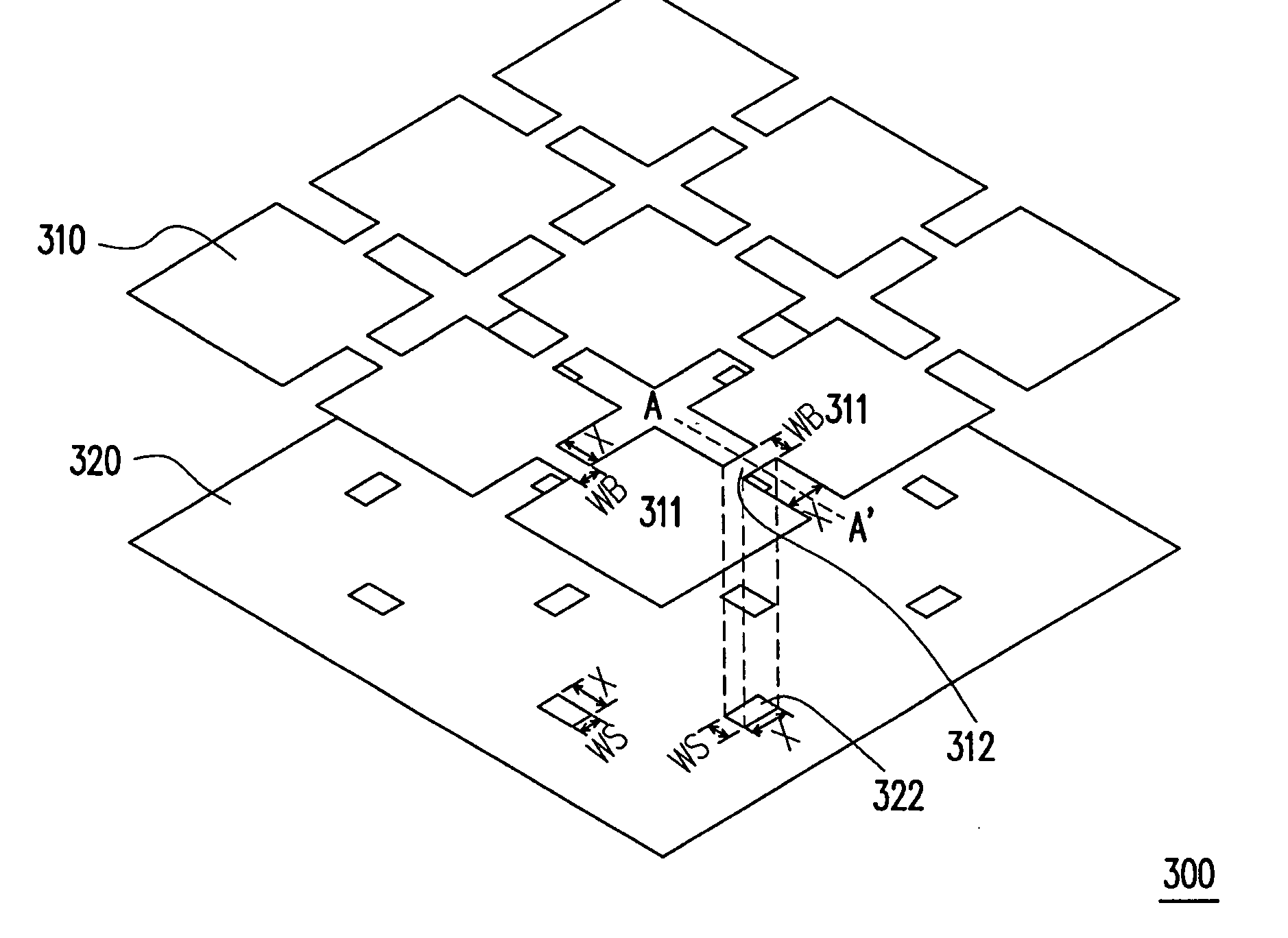 Signal transmission structure and layout method for the same