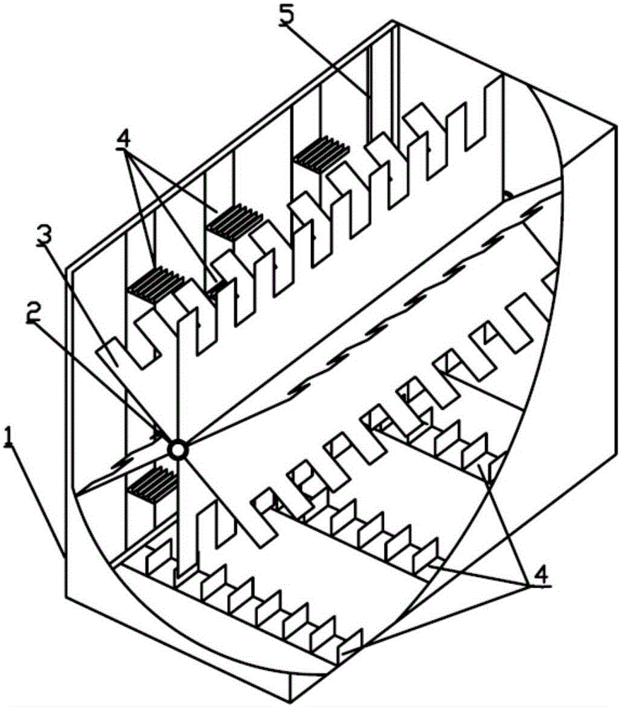 Accelerated corrosion test device capable of simulating marine environment