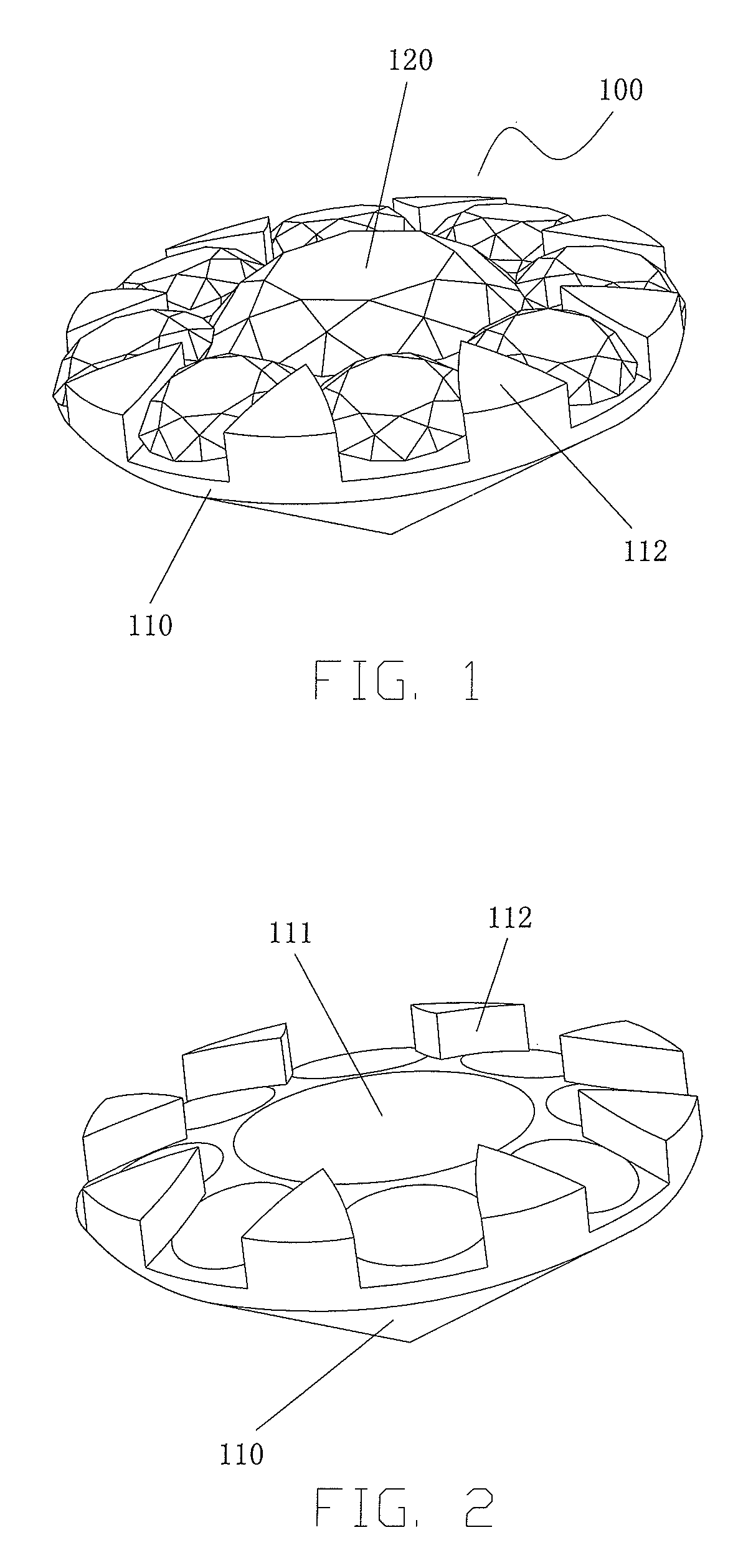 Modular setting diamond jewelry