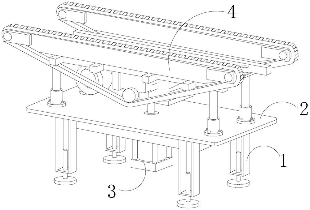 Module walking type multi-point pushing equipment for bridge pushing