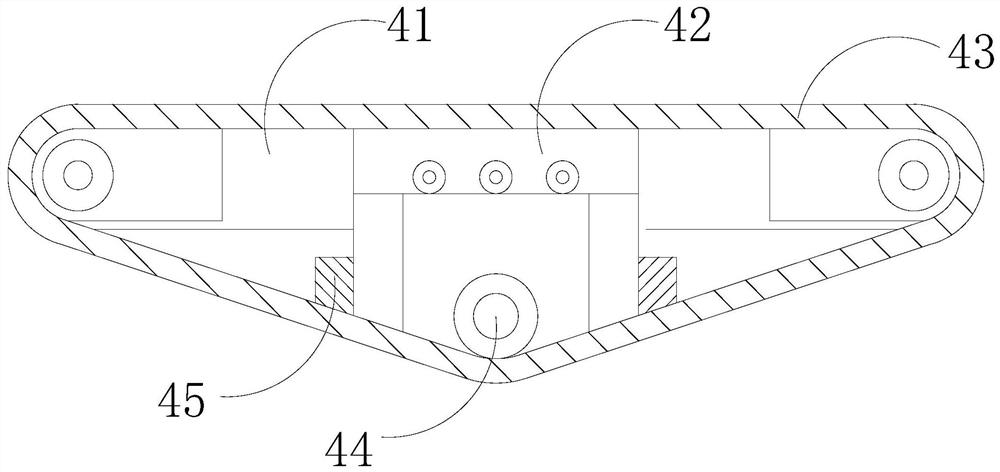 Module walking type multi-point pushing equipment for bridge pushing