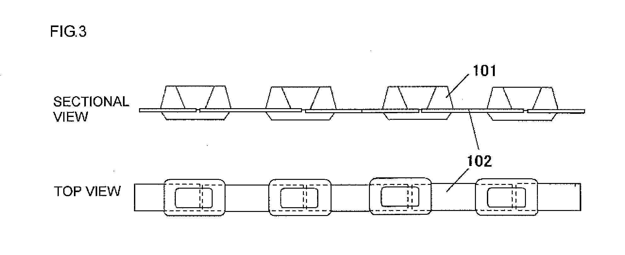 Thermosetting silicone resin composition for reflector of LED, reflector for LED using the same and optical semiconductor apparatus