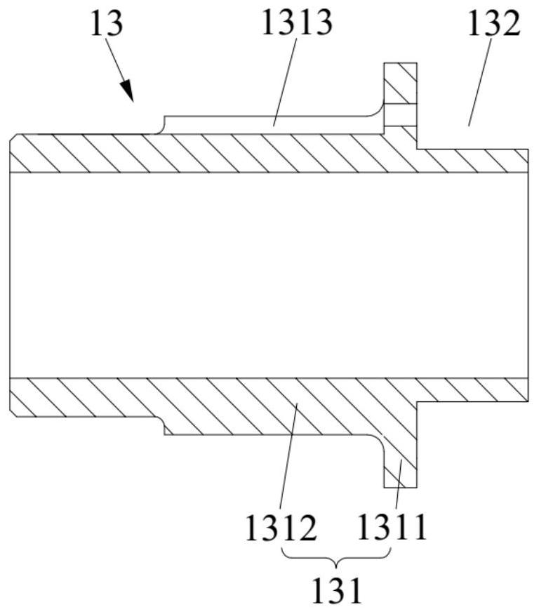 Drive axle wheel end structure and vehicle