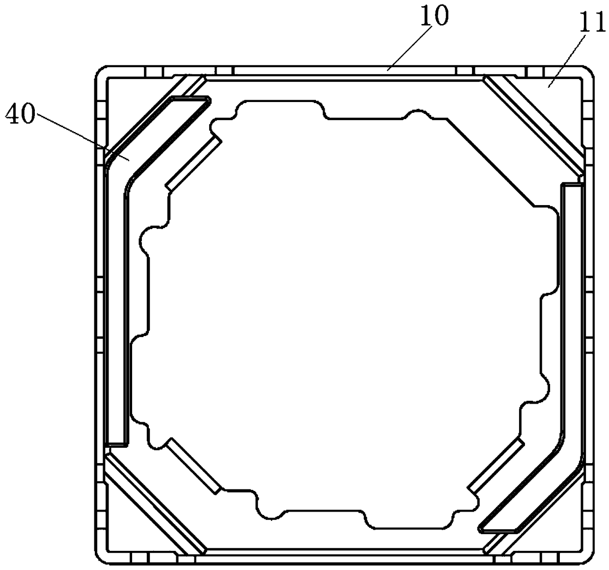 Lens drive motor, camera and mobile terminal device