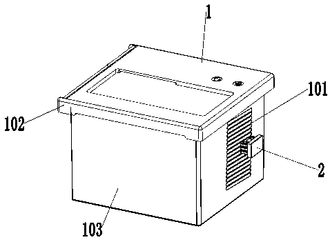 Package support buffer structure of air conditioner, and air conditioner