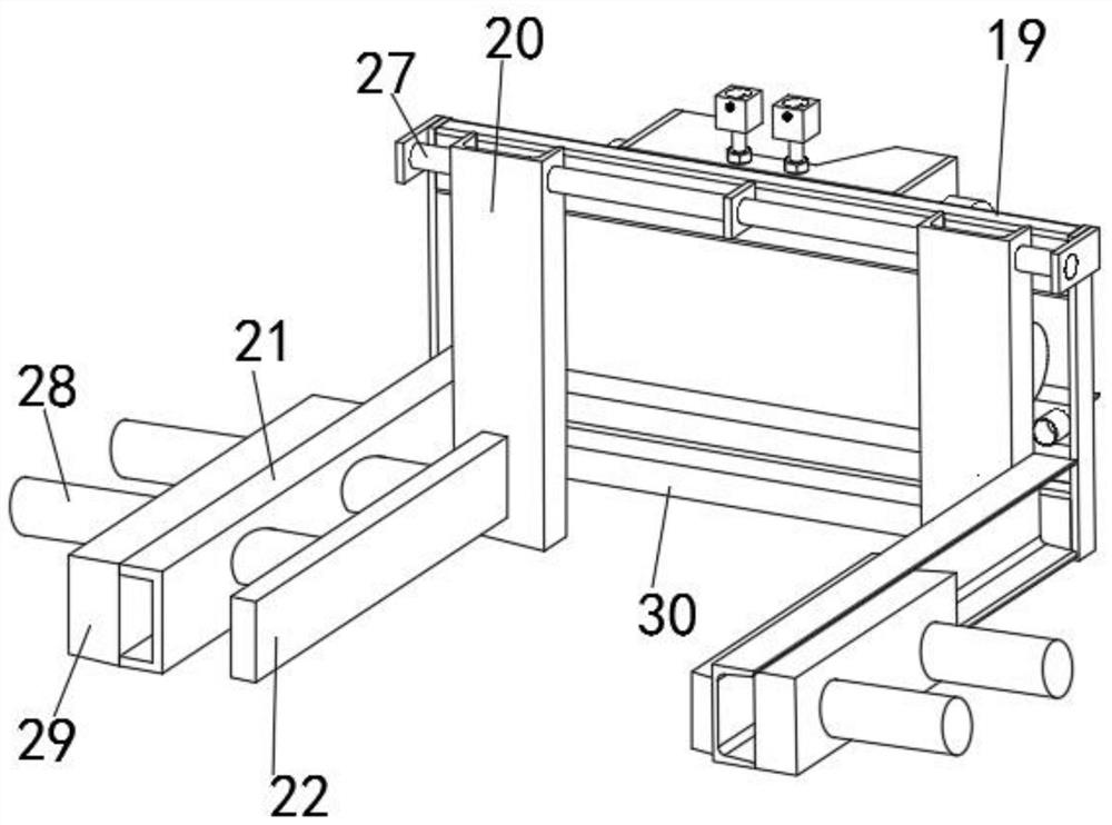 A loading and unloading mobile device for a mobile diesel engine self-priming pump set