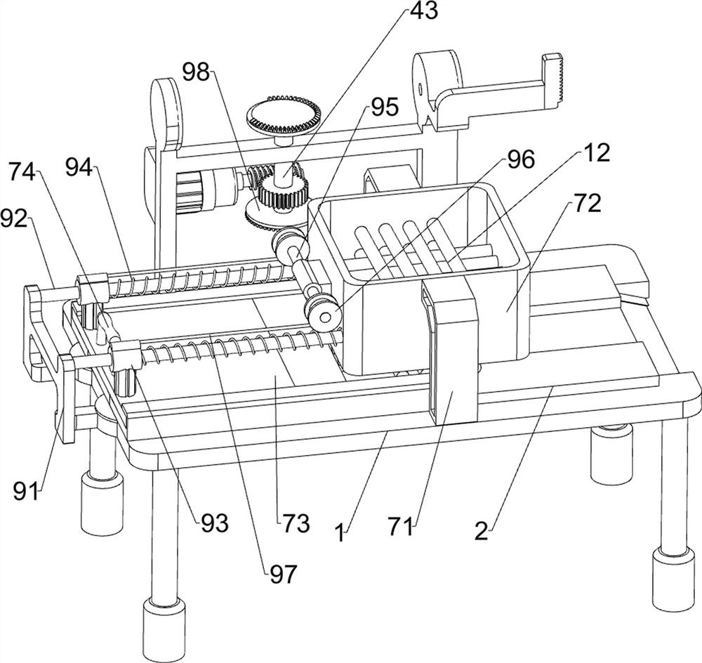 Automatic circle cutting device for wooden grate for food steamer