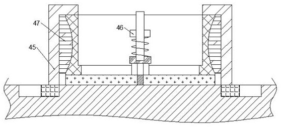 Polishing device capable of polishing inner and outer side wall bodies of automobile hub