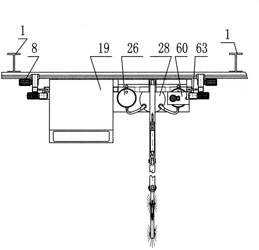 Automatic paint sprayer for spraying outer wall of wind power tower