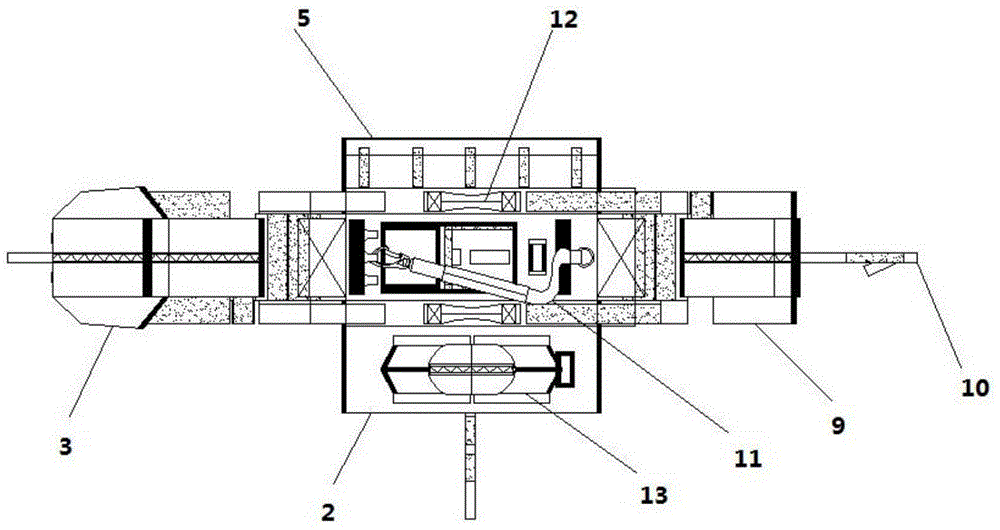 Fire hose laying system and fire hose laying method