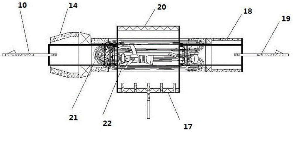 Fire hose laying system and fire hose laying method