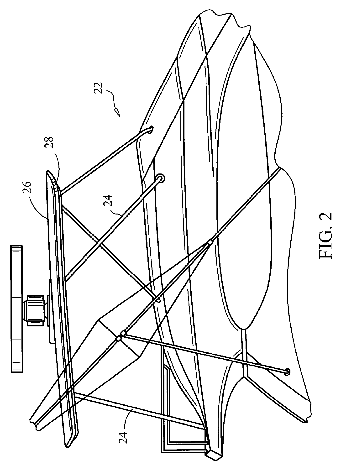 Integral vessel hardtop and marine navigation lighting system