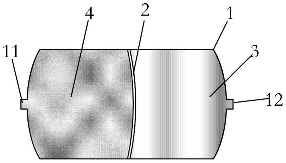 Spacecraft on-orbit liquid working medium sampling device and method