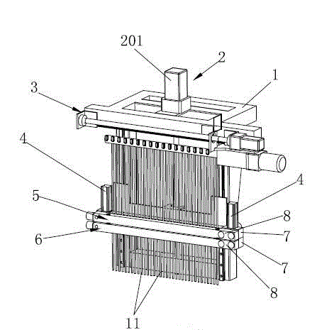 Multi-tube intensive flexible efficient automatic tube insertion process