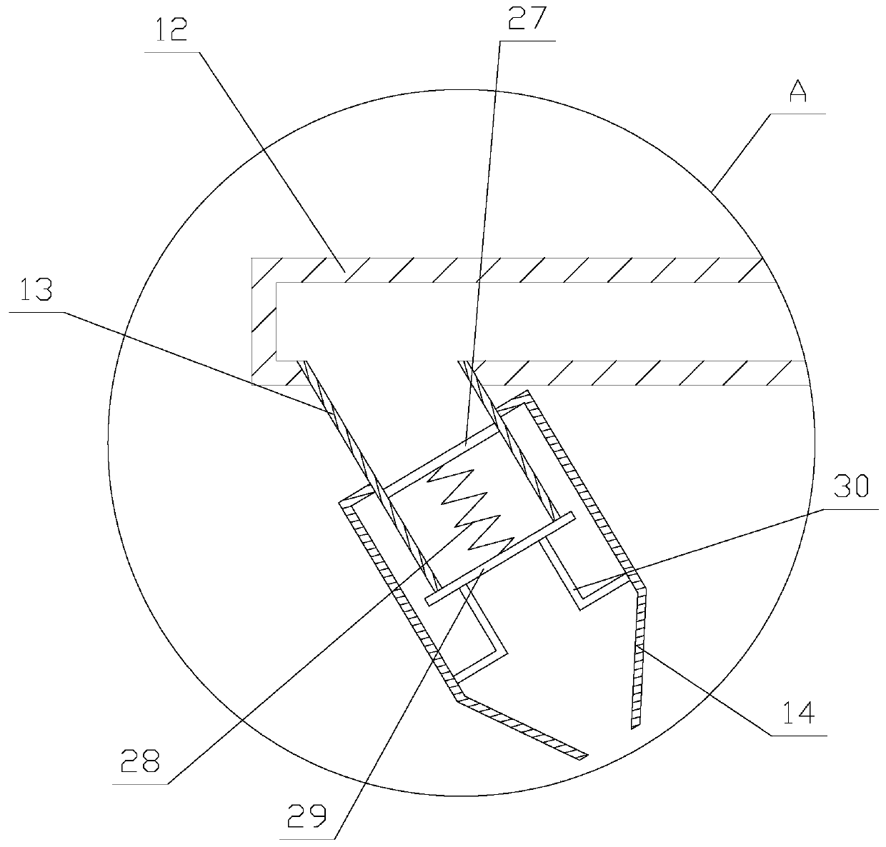 Clear-shooting monitoring device based on block chain technology