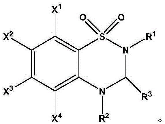 Thiadiazine compound and asymmetric synthetic method thereof