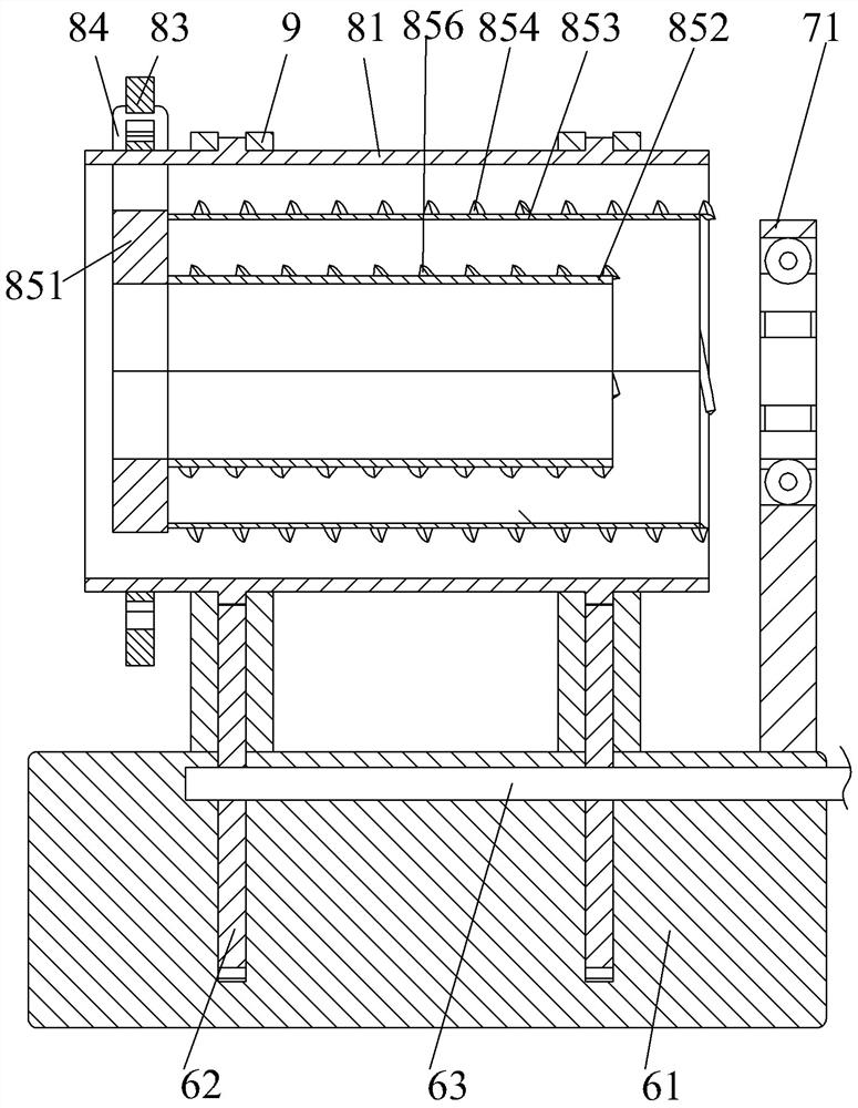 Communication cable crimping equipment and crimping process for rail transit