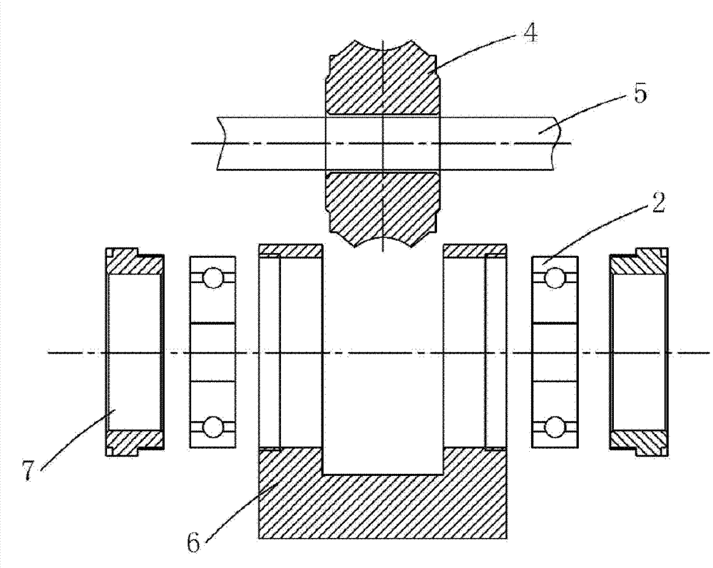 Mould seat for compressing cable conductor