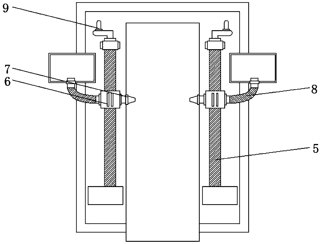 A kind of medical temporary fixation frame for arm fracture