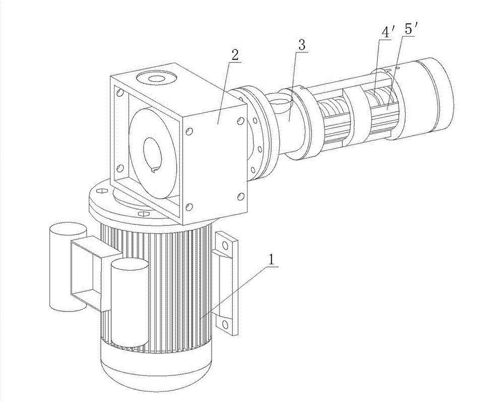 Spiral extrusion device