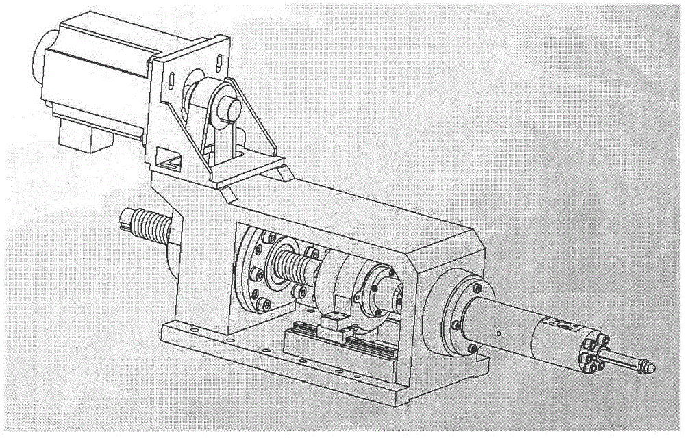 Miniature all-electric injection molding machine injection guide structure