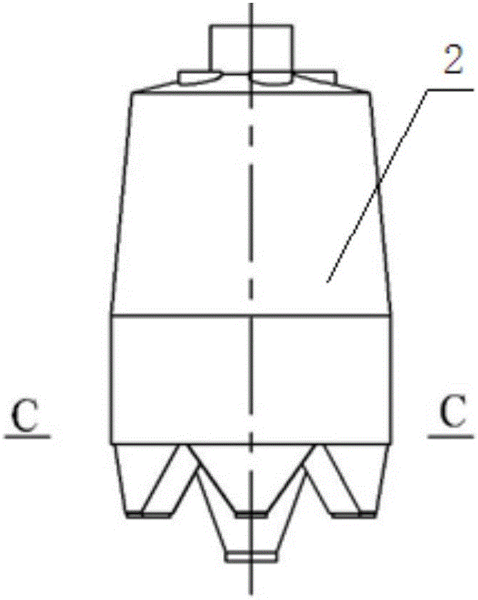 Vertical adverse current waste heat recycling device and method for sintering ore