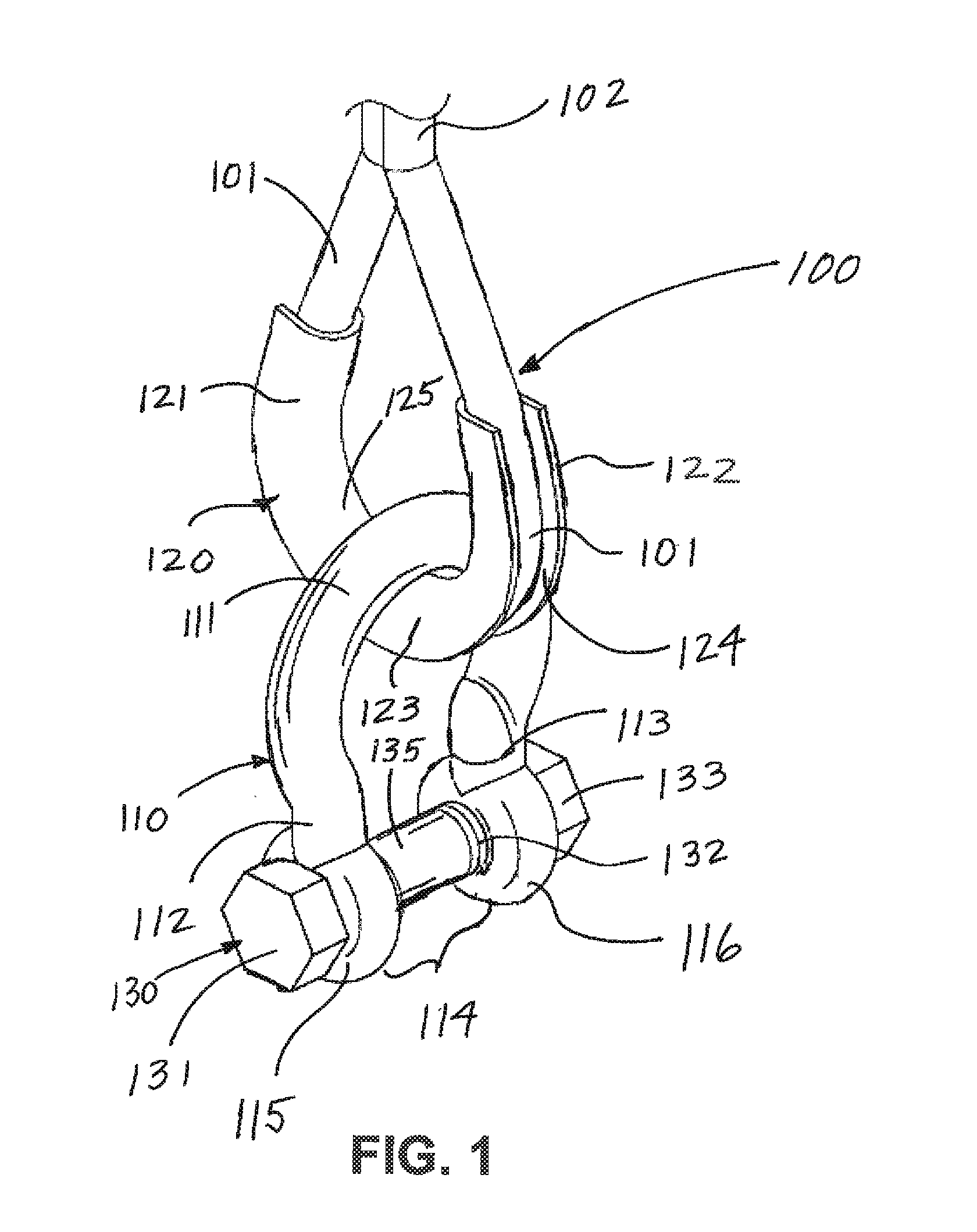 Capture block assembly for retaining shackles