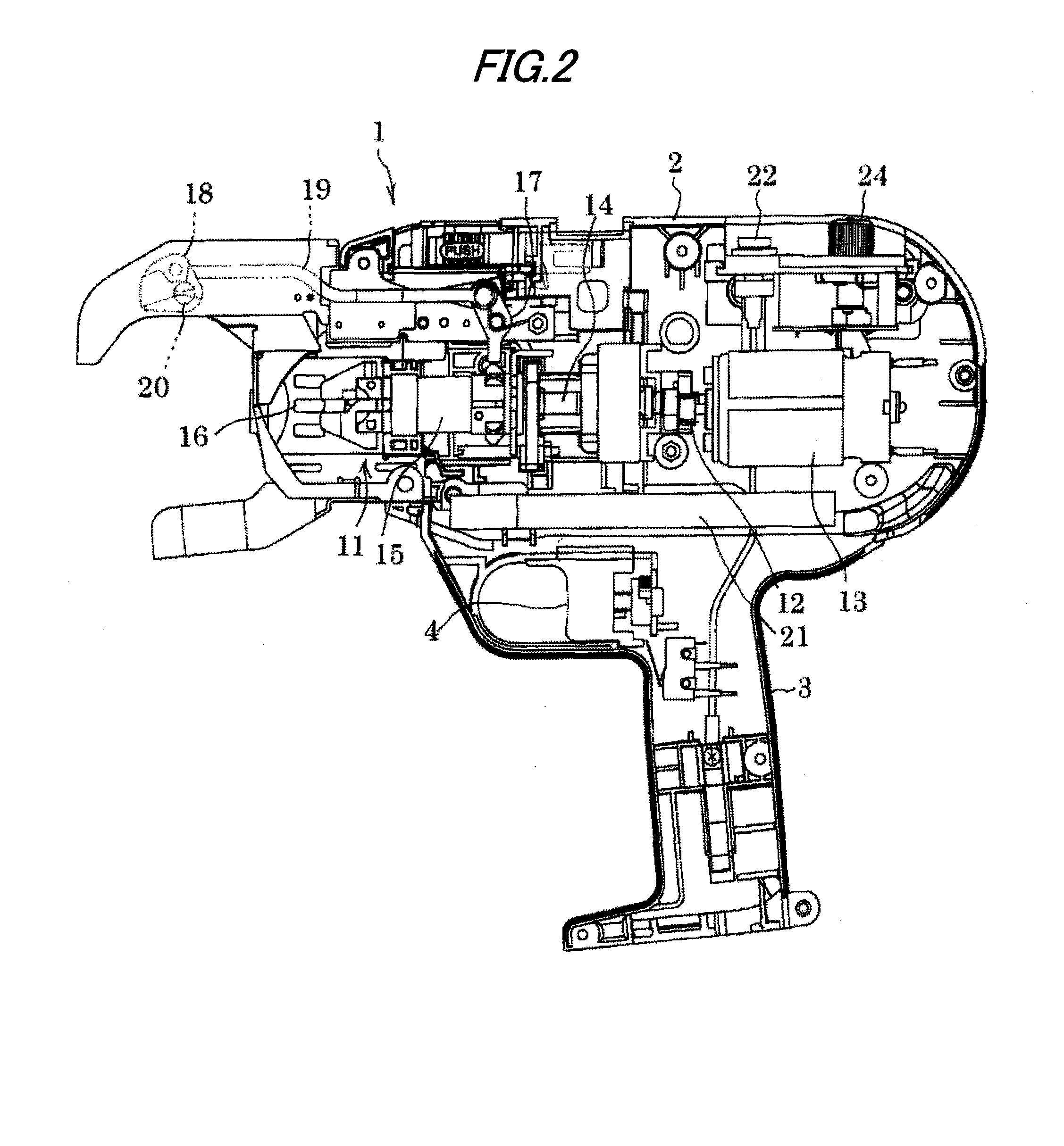 Reinforcing bar binding machine