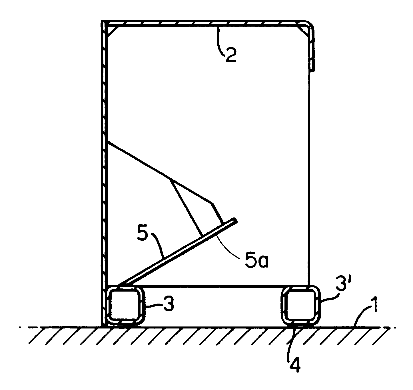 Removable side wall system for a casting mould